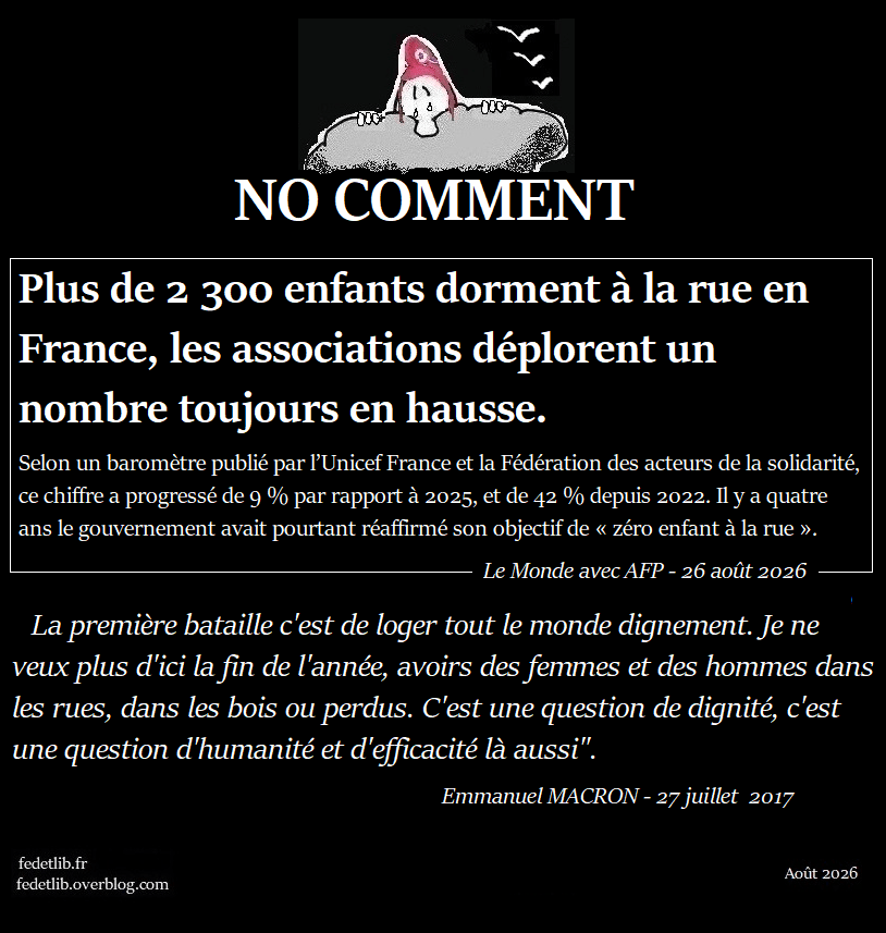 Bilan du macronisme : commencer sa vie dans la&nbsp;rue.